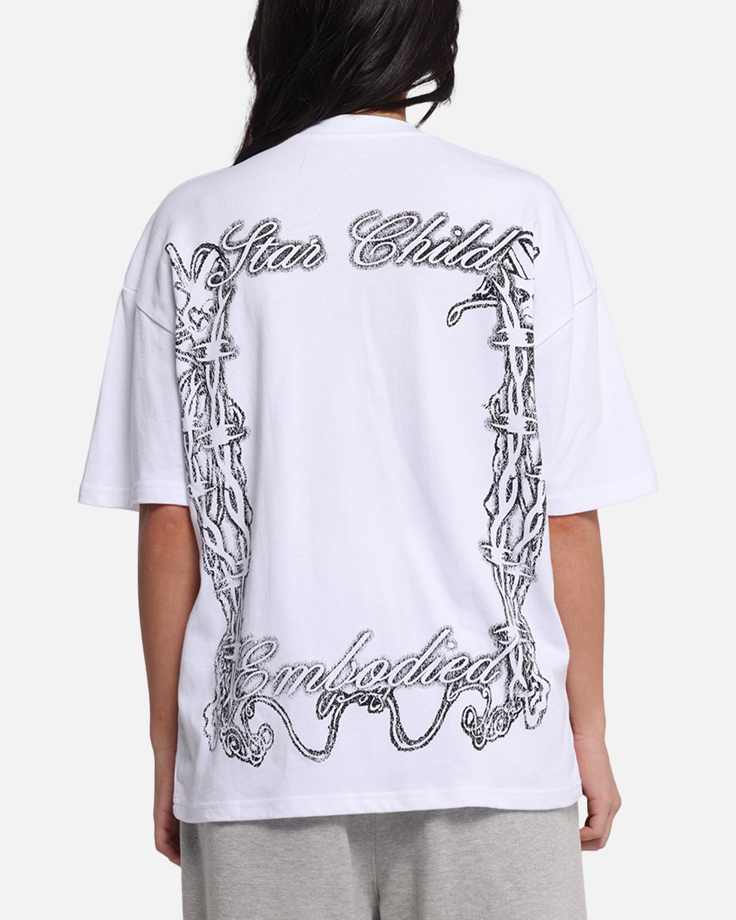 Loiter Earth Angel T-Shirt White、mySite、zt4zffjzw