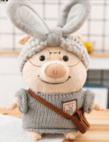Plush Piggy Dress Up Dolls, 3 Sizes, SM to LARGE, Cutest Piggy EVER! *、mySite、g9winljtr