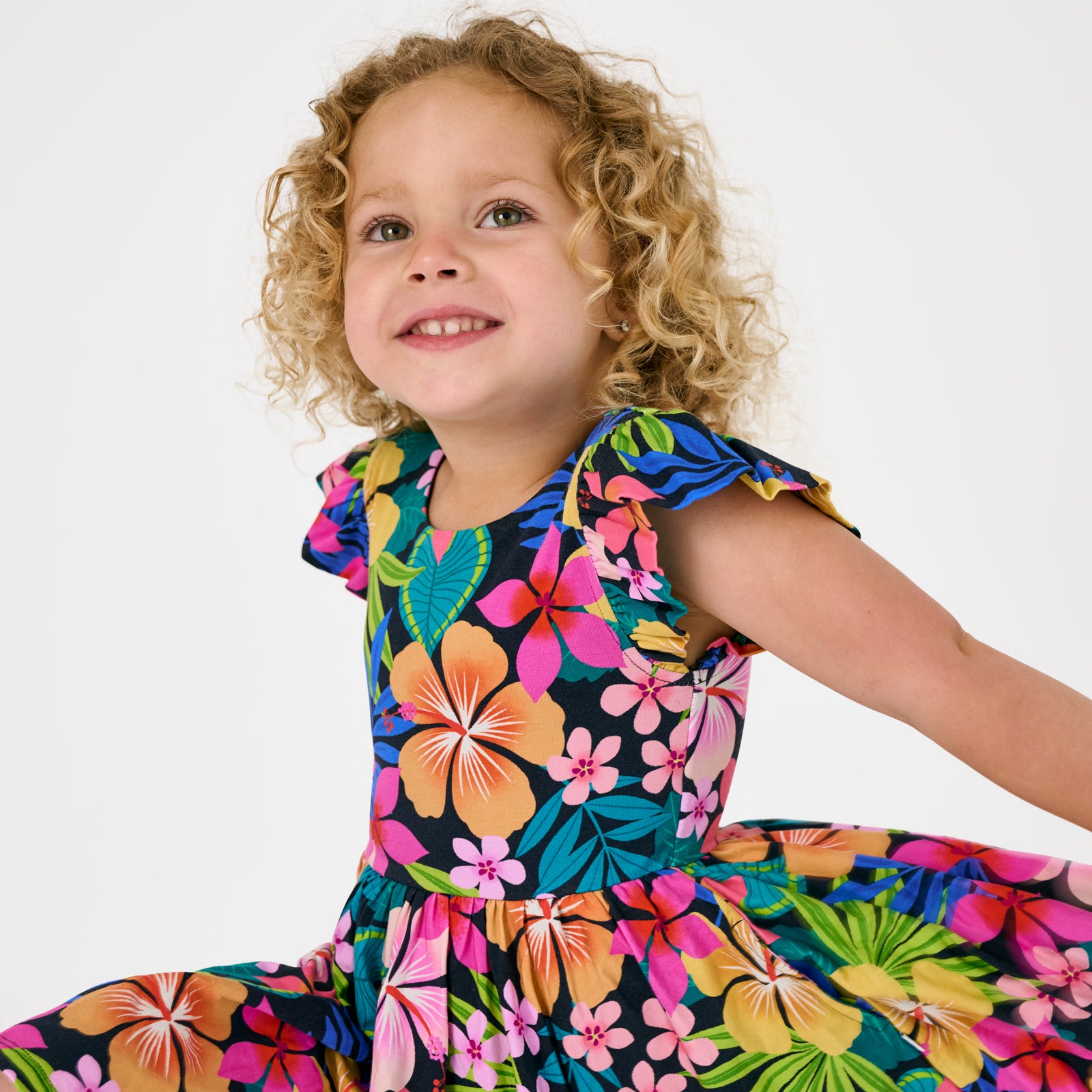  Jungle Blooms Flutter Twirl Dress、mySite、layawaytickets