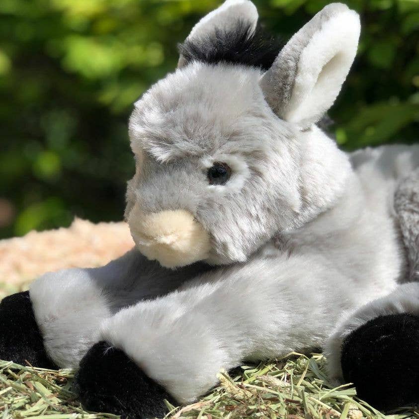 Plush Donkey- Super Soft Baby Donkey by Auswella、mySite、g9winljtr