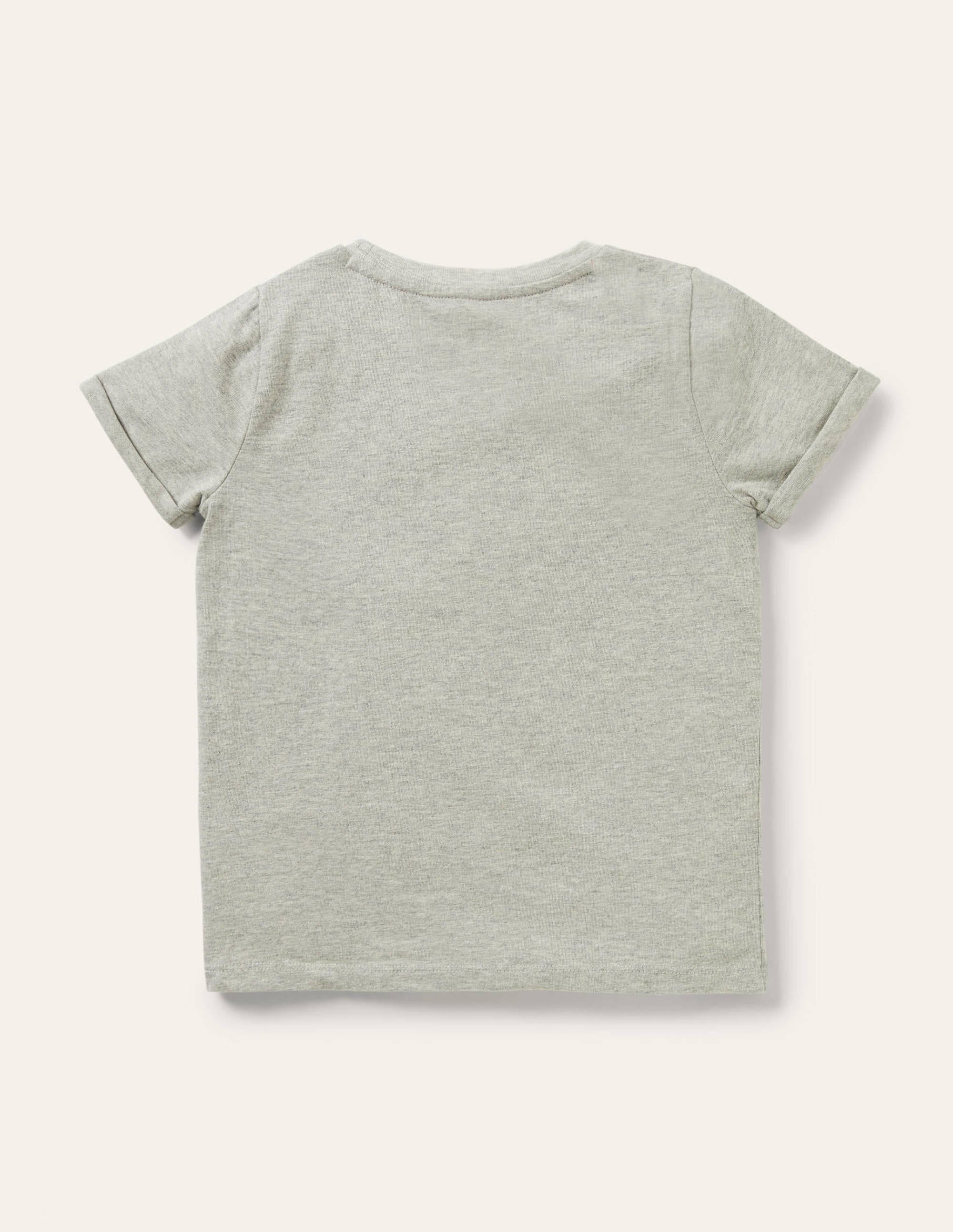  Star Pocket Slub T-shirt-Grey Marl、mySite、ashleygrahame