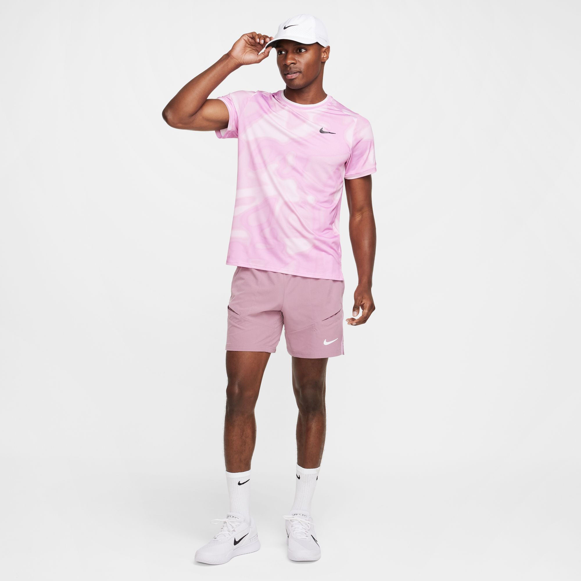 NikeCourt Advantage Men's Dri-FIT 7-Inch Tennis Shorts、mySite、neckold