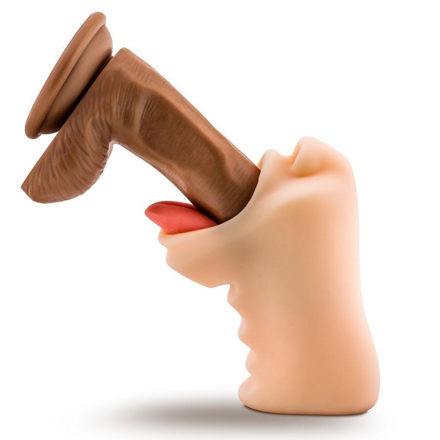 The Deep Throat Real Mouth Male Masturbator Sleeve by Healthy Vibes、mySite、bottomscart