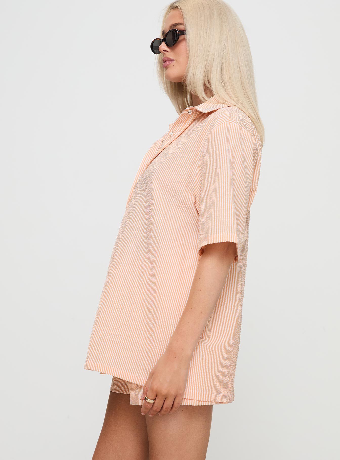 Normal Girl Set Orange Check、mySite、solidvoid