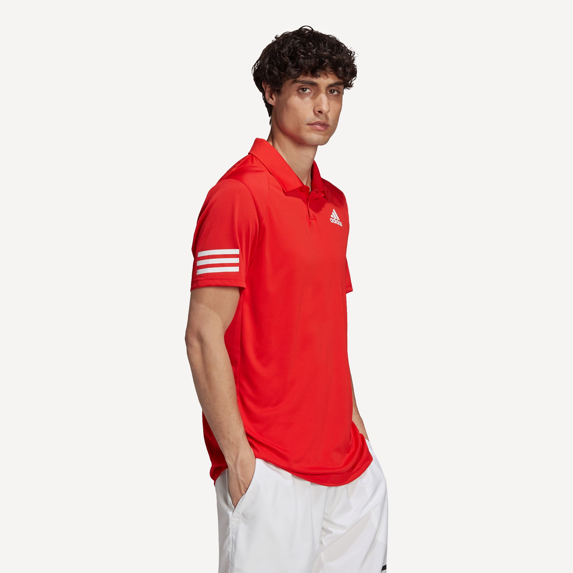adidas Club Men's 3-Stripe Tennis Polo