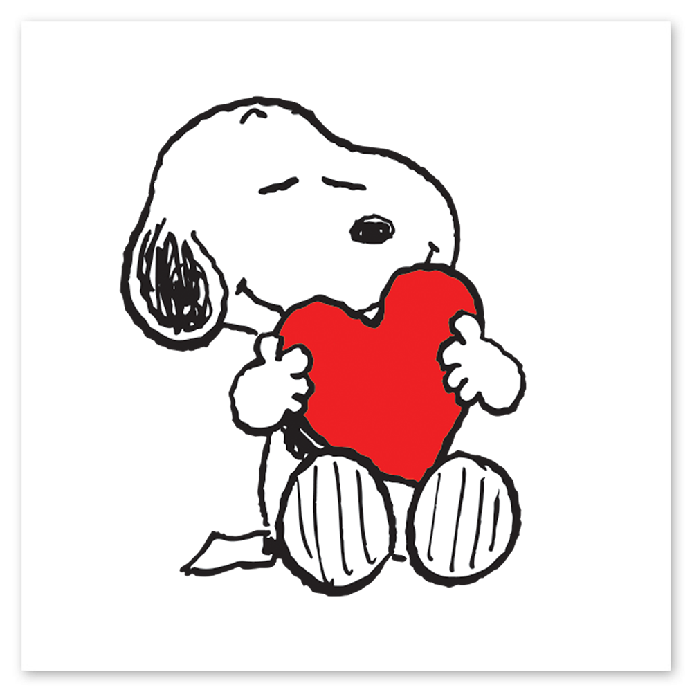  Peanuts Snoopy Heart Hug Tattly Temporary Tattoos、mySite、ghnorth