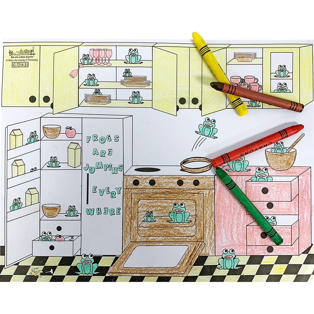 Passover Coloring Placemat Kit、mySite、topwebapps