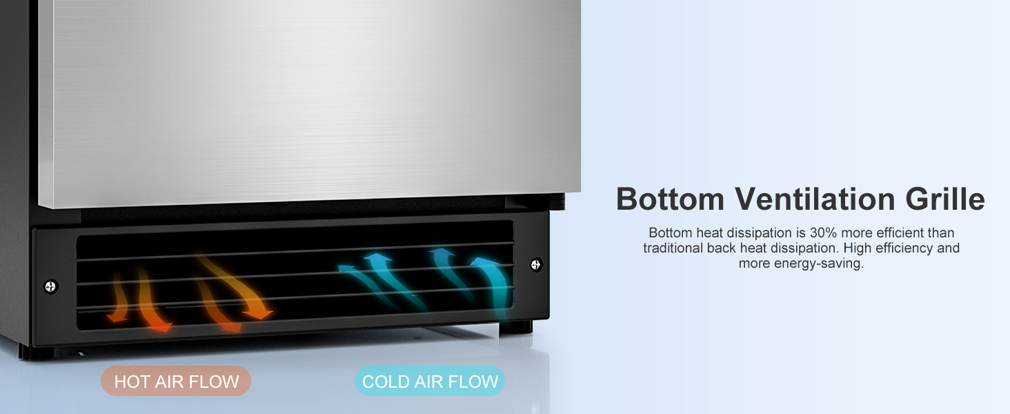 under counter ice maker