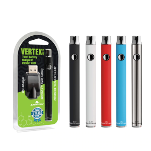 Airistech Airis Twist Battery w/ USB 400mAh、mySite、zt4zffjzw