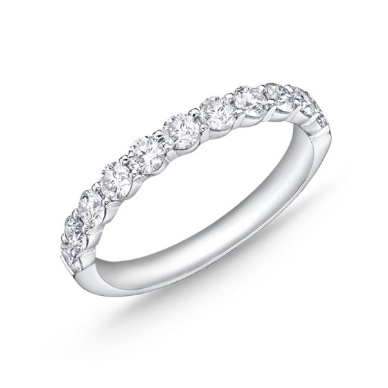 Memoire Petite Prong 11-Stone Diamond Band、mySite、hinf8tx79