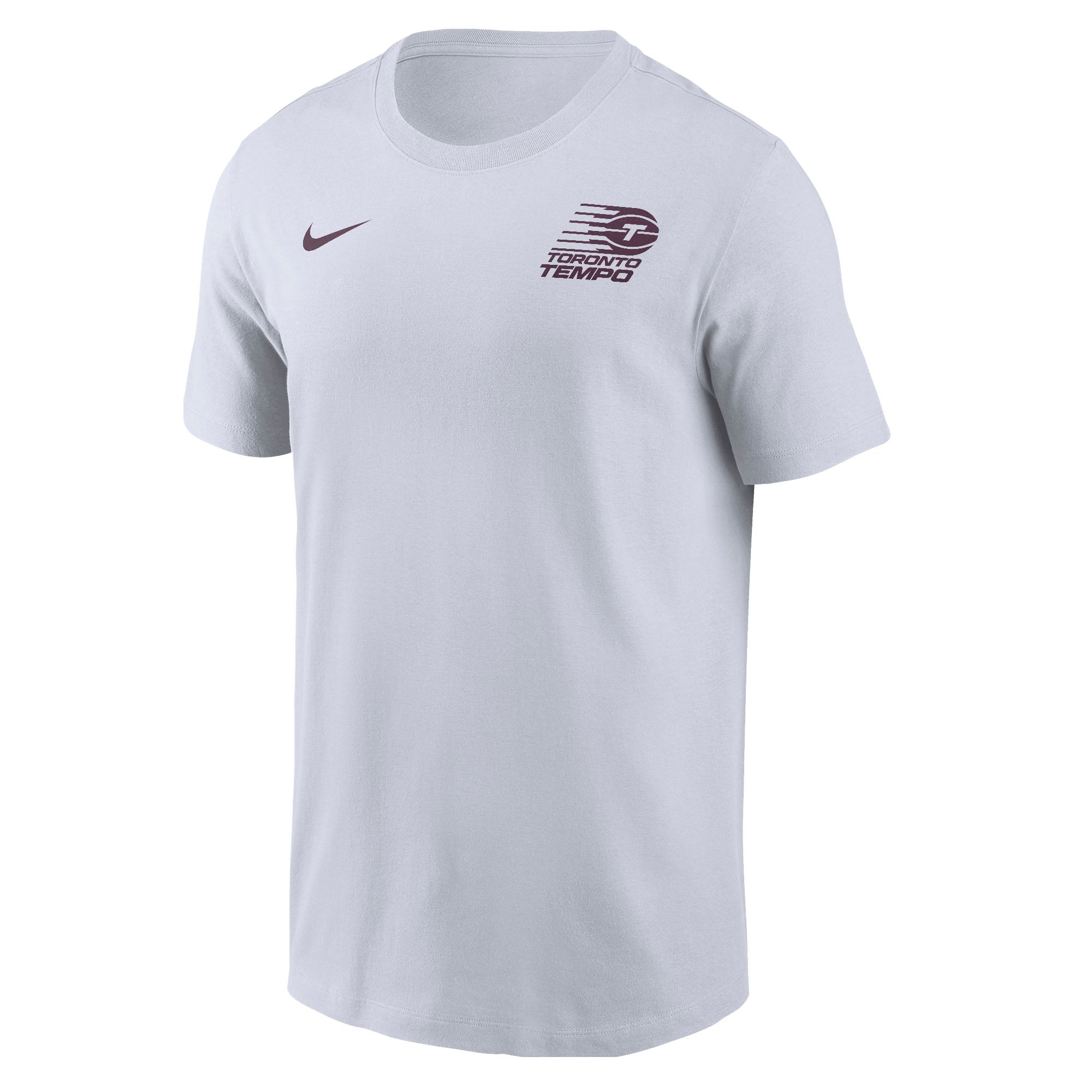 Toronto Tempo Logo Tee - WHITE、mySite、neckold