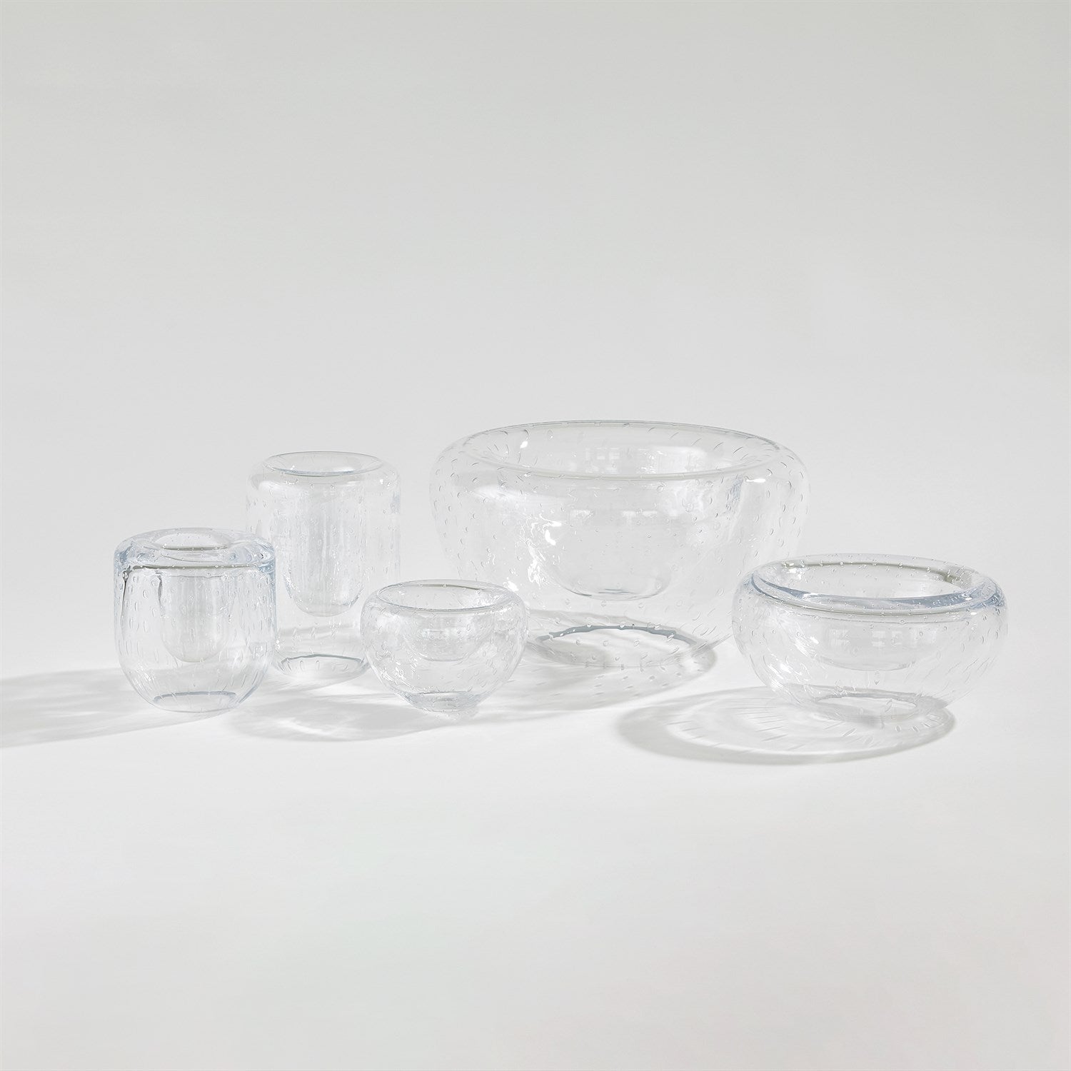  Double Take Vase - Clear Seeded、mySite、elrpsem3k