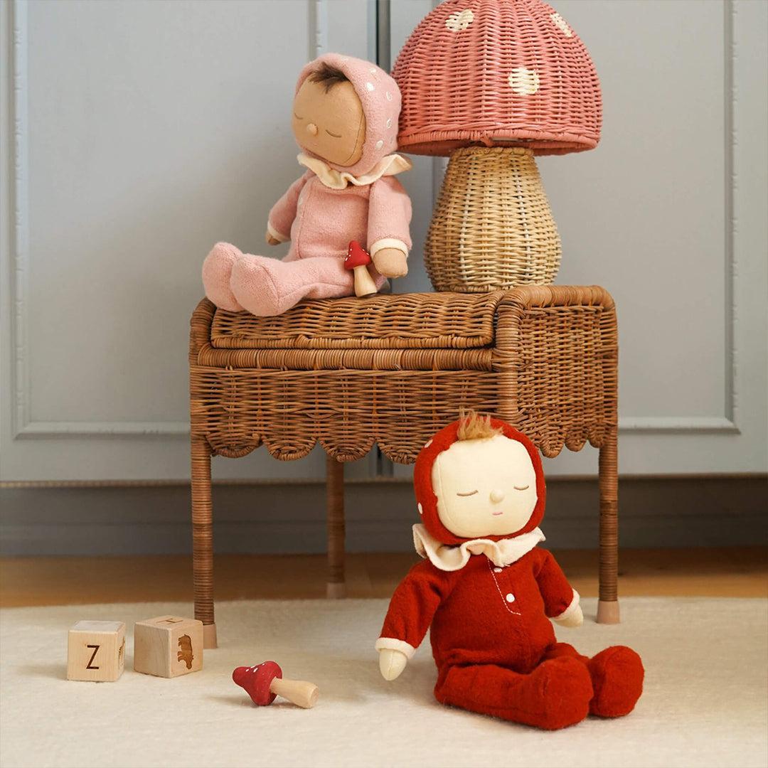  Olli Ella Dozy Dinkum Toadstool Pip - Pink、mySite、merchandisen