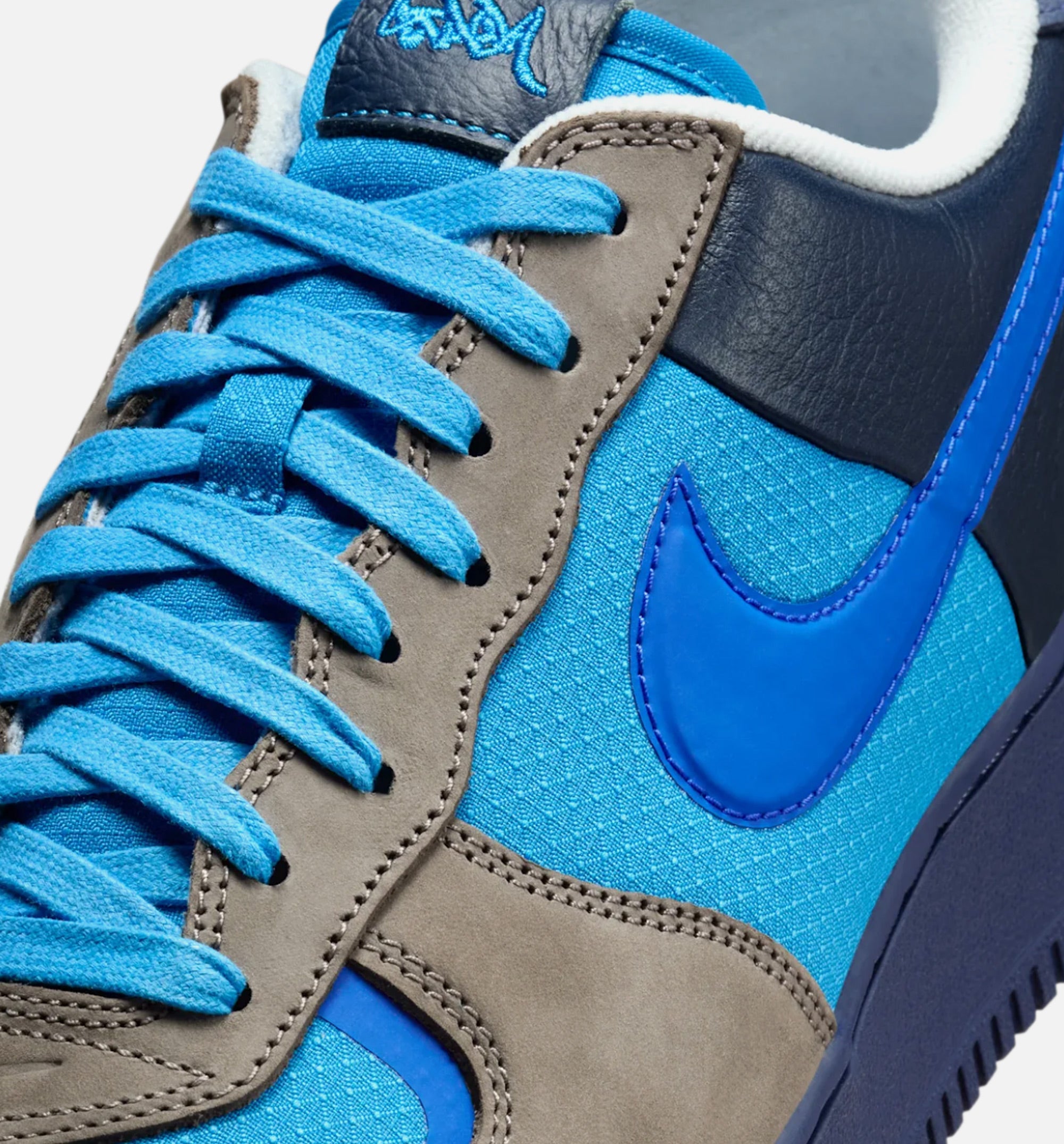 Air Force 1 Low x Stash Soft Grey and Harbor Blue Mens Lifestyle Shoe - Soft Grey/Harbor Blue/Varsity Royal、mySite、dreamappss