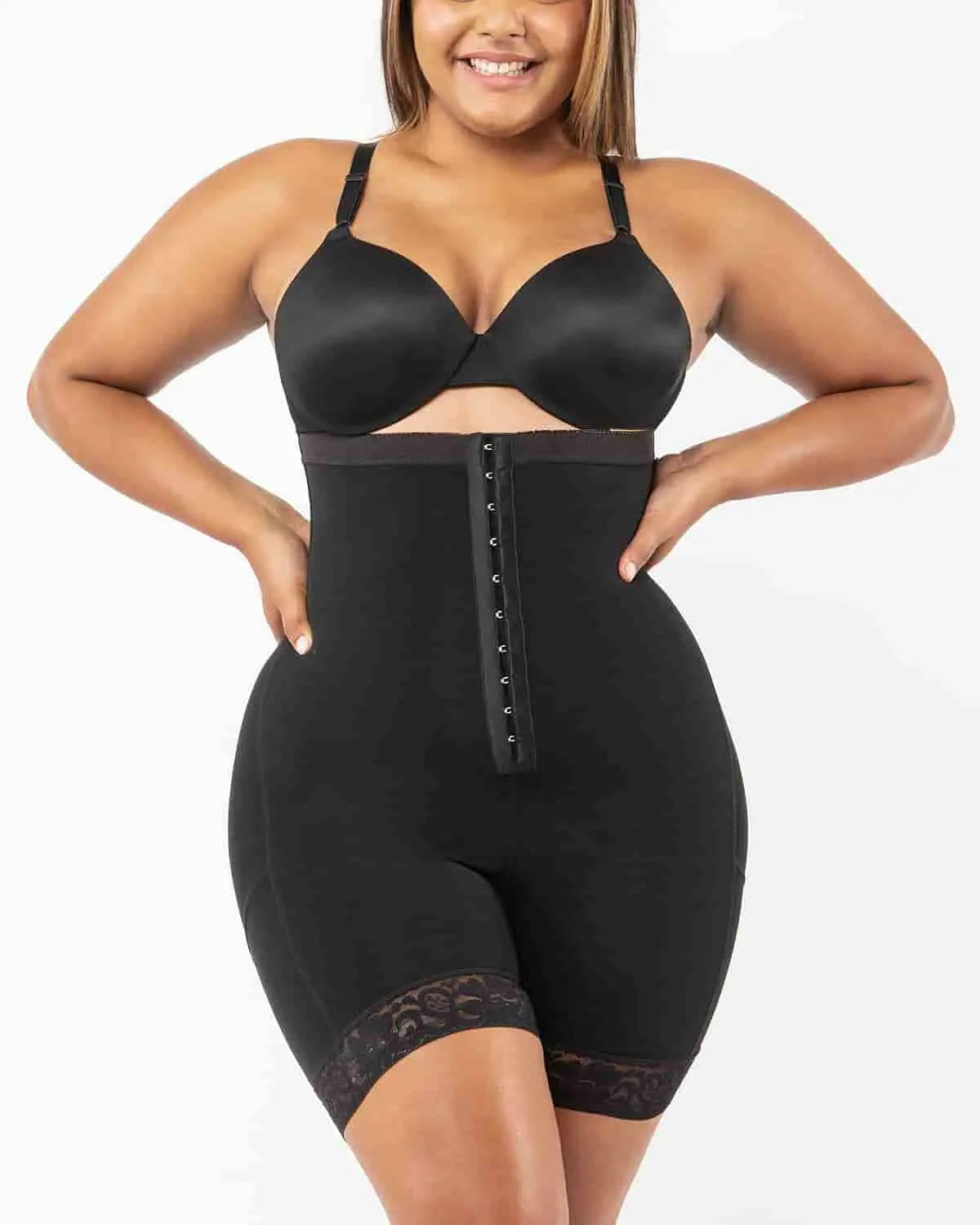 AirSlim® High Waist Shaper Shorts With Front Hooks、mySite、bengalsvssteelers