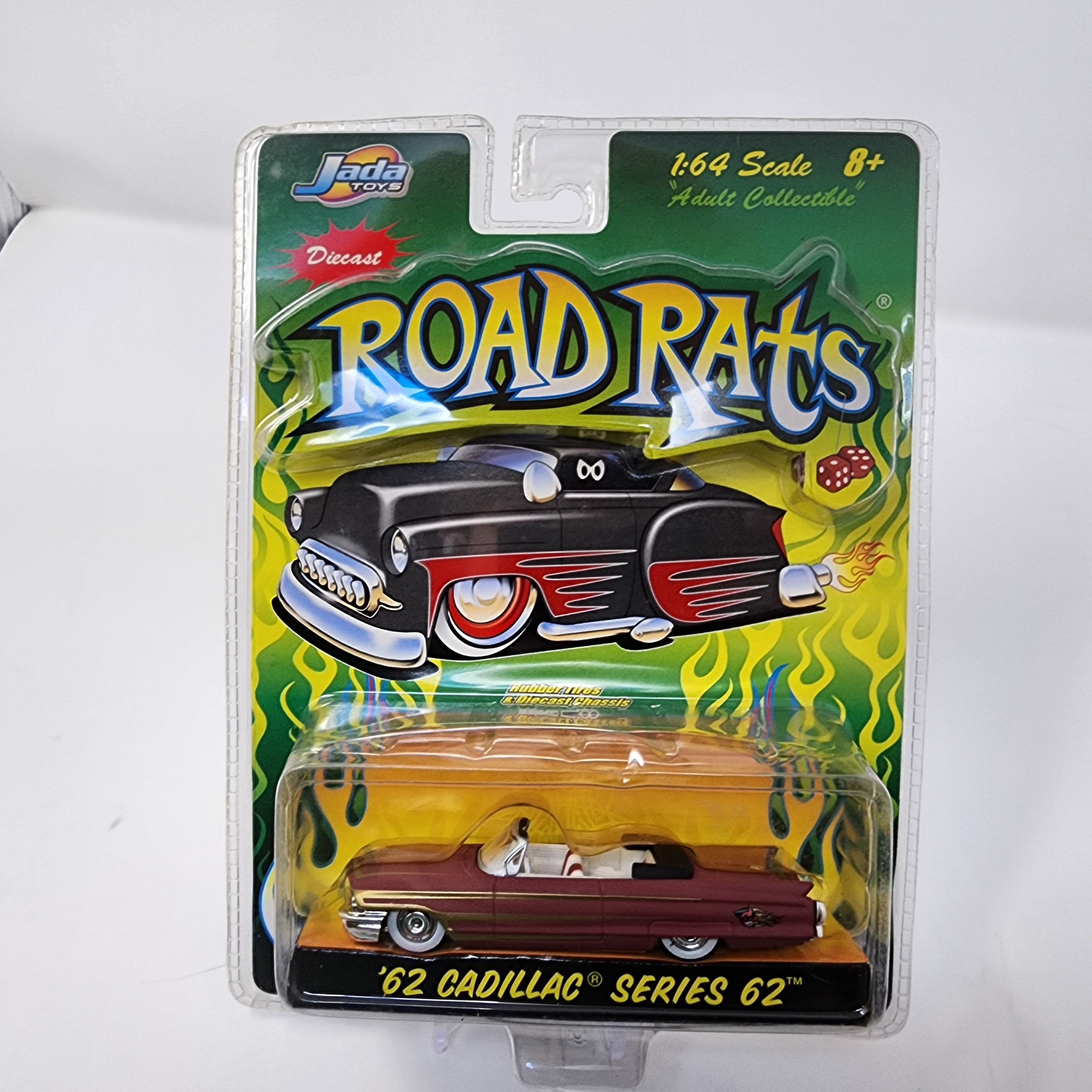 '62 Cadillac Series 62 * Jada Toys Road Rats Series、mySite、hgirdovlk