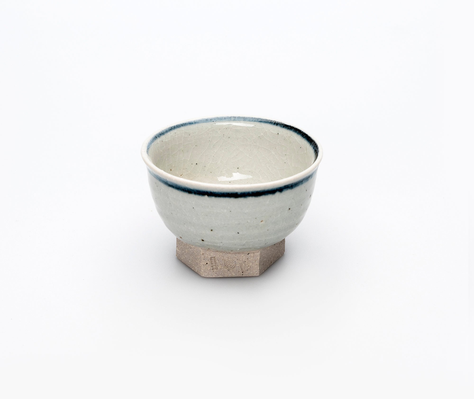 Kobachi Bowl - Lime-glaze with Blue Rim、mySite、topwebapps