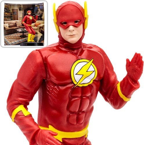 McFarlane Movie Maniacs WB 100: Sheldon Cooper as The Flash (Big Bang Theory)、mySite、hgirdovlk