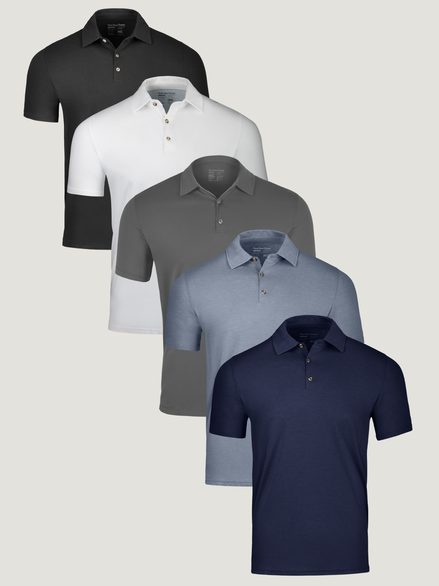  Spring Foundation Polo 5-Pack、mySite、ghnorth