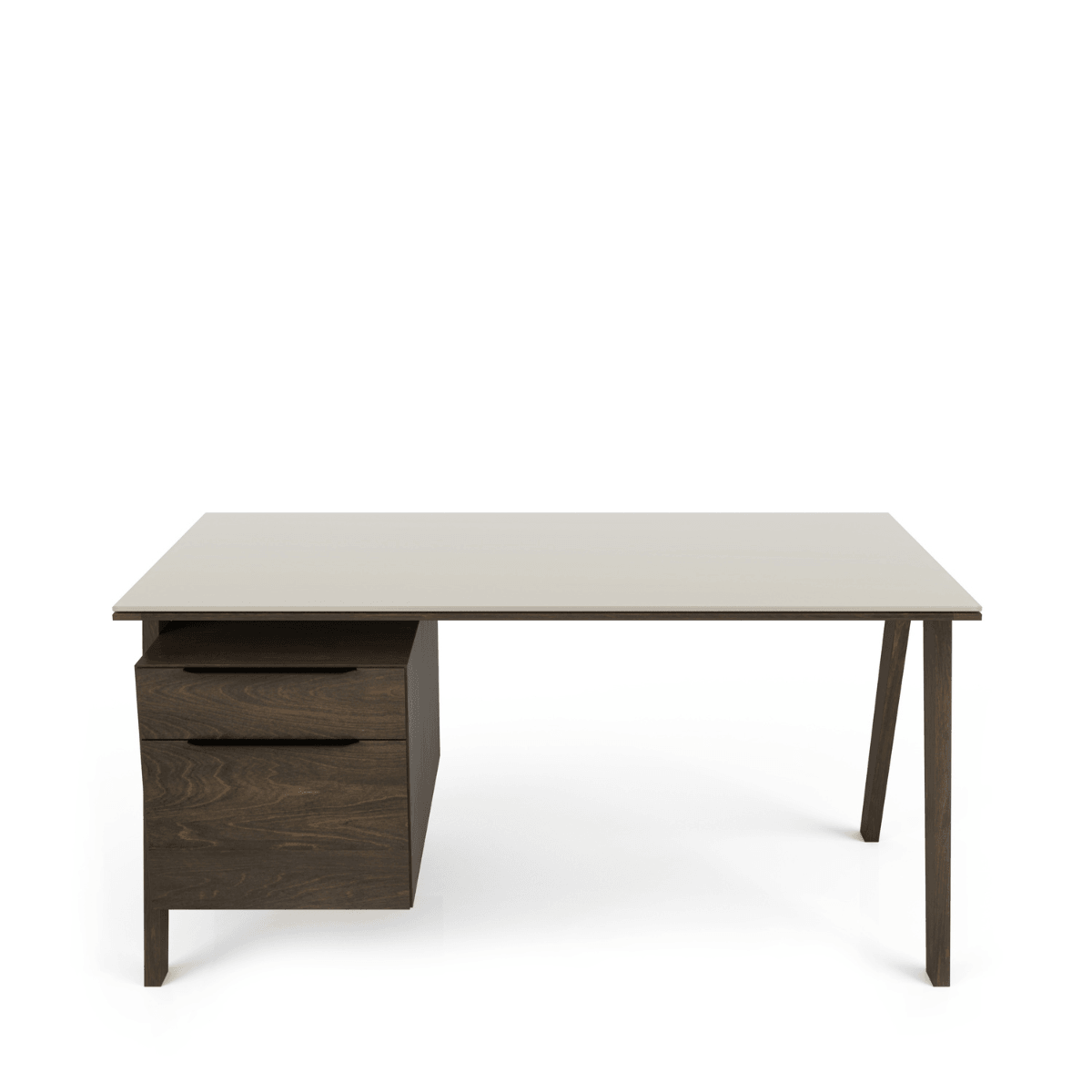 Howard Walnut Glass Top Desk、mySite、neckold