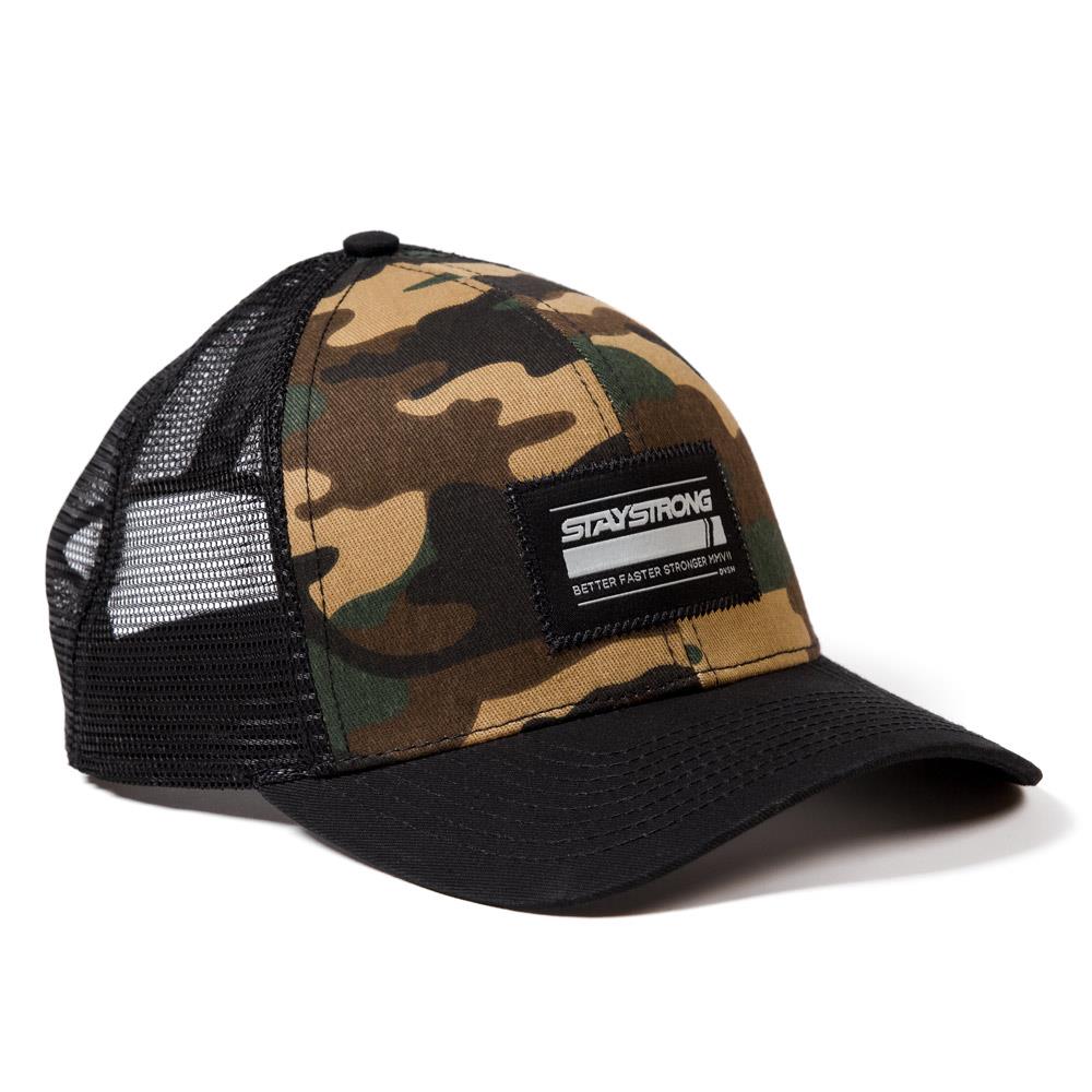  Stay Strong Camo Patch Mesh Cap - Camo、mySite、merchandisen