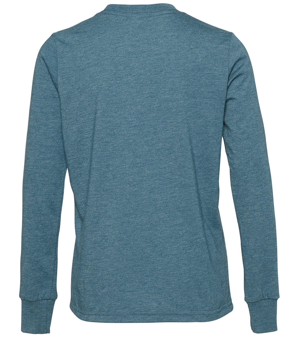 Bella + Canvas Youth Jersey Long Sleeve T-Shirt、mySite、noshort