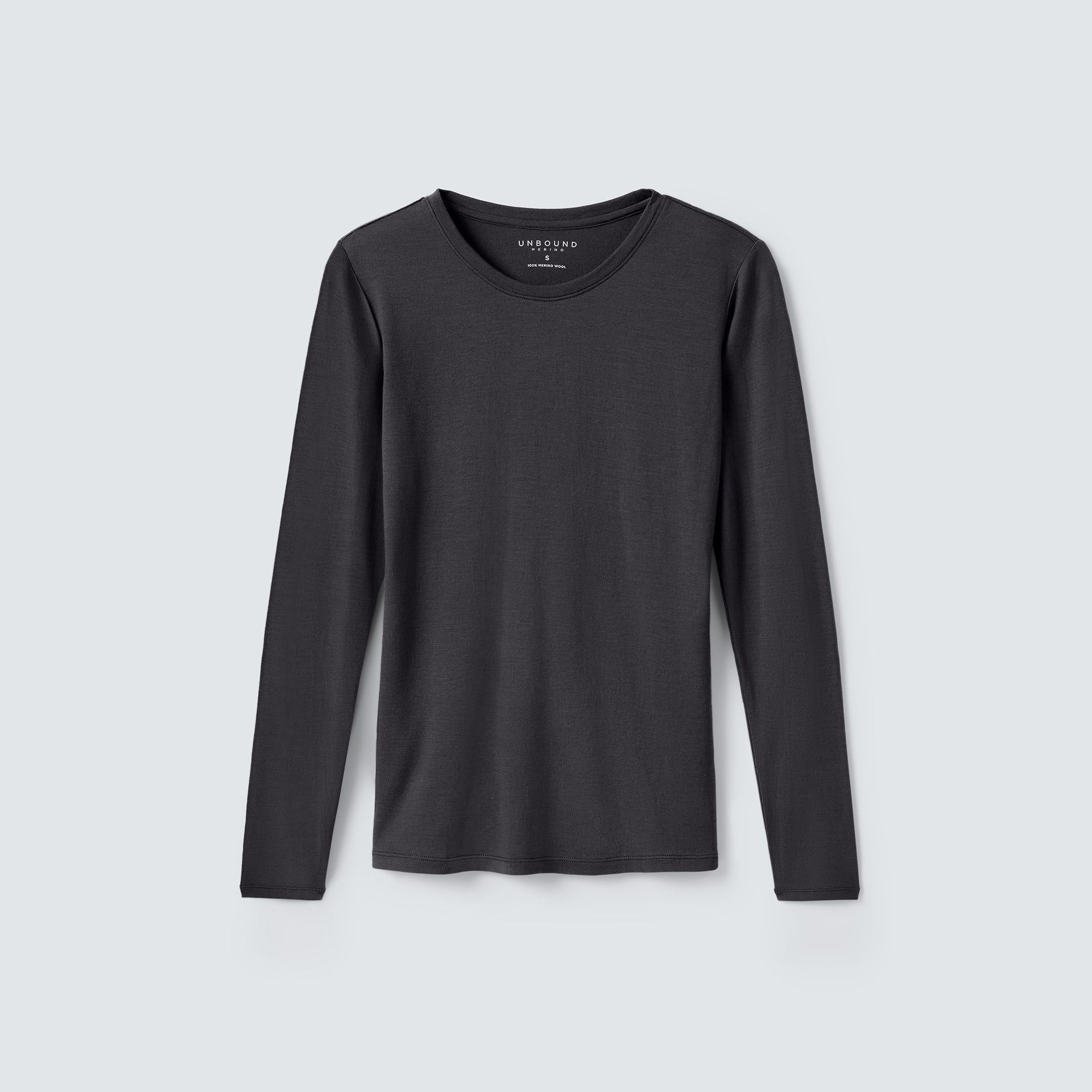 Women's Long Sleeve Merino Crew、mySite、noshort