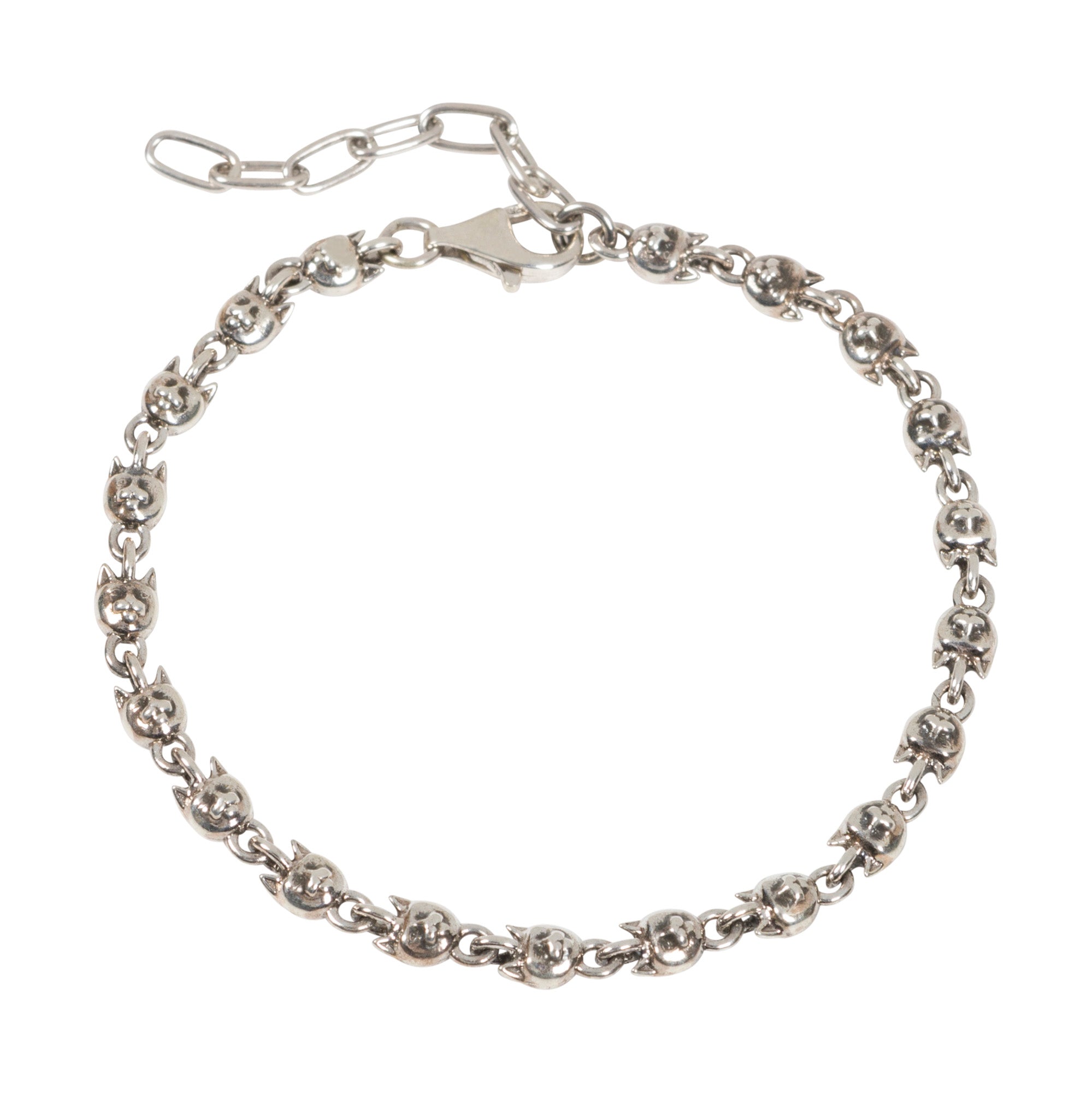  Chrome Kitty Bracelet (Silver)、mySite、merchandisen