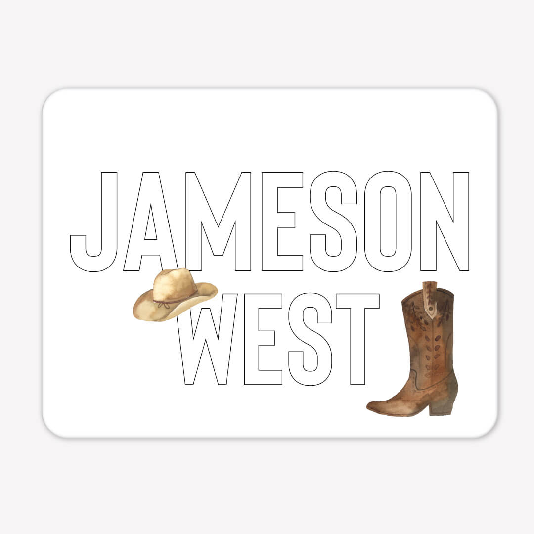  Kids Personalized Whiteboard | Wild West、mySite、layawaytickets