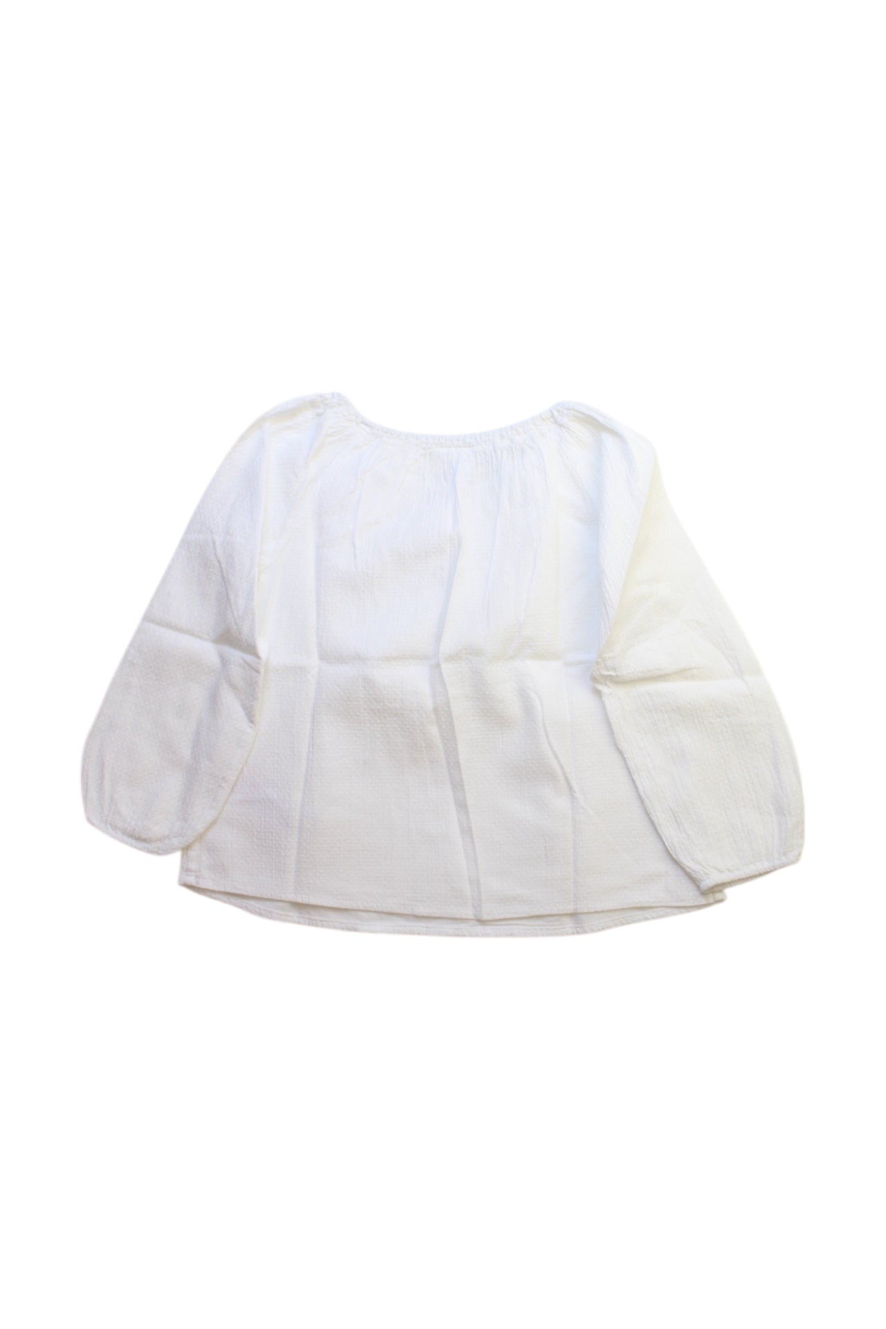 The Little White Company Long Sleeve Cotton Top - Size 5T、mySite、g9winljtr