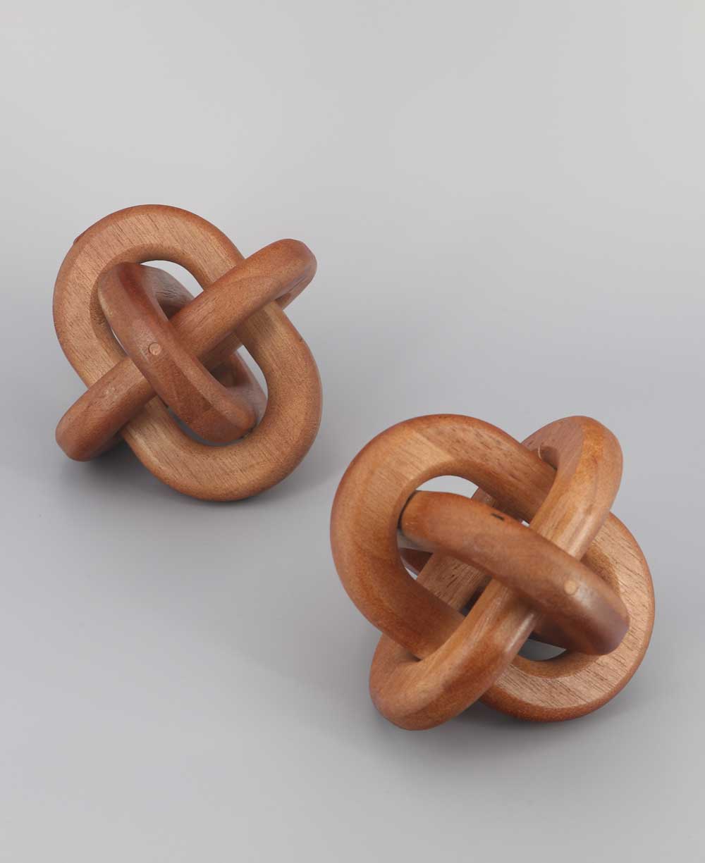 Wooden Infinity Knot Decorative Set – Modern Artistry、mySite、topwebapps