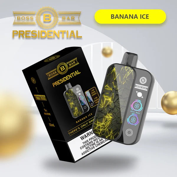 Boss Bar Presidential 18000 Puffs Rechargeable Disposable 5-Pack、mySite、zt4zffjzw