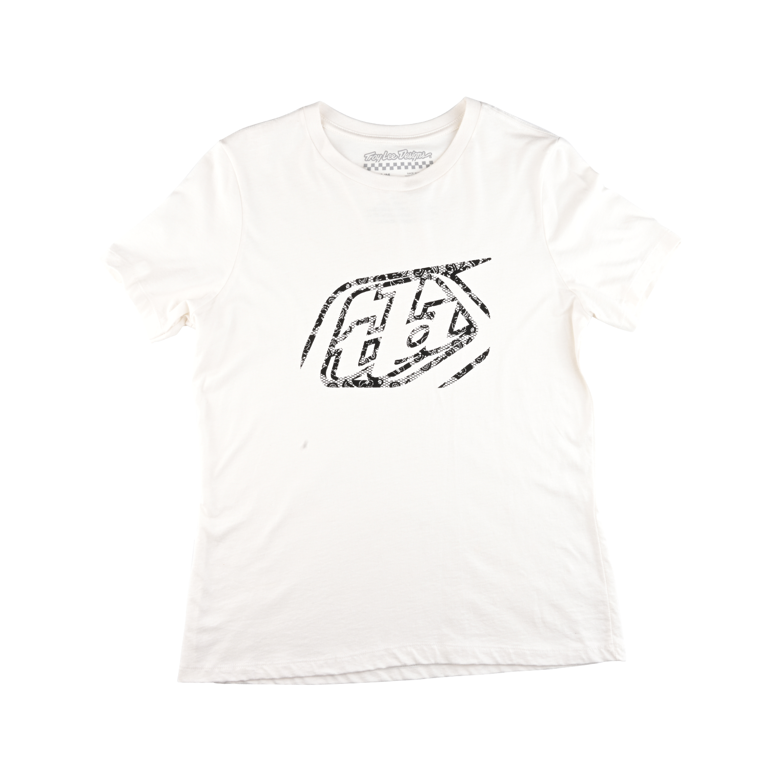 Wmns Short Sleeve Tee Cropped Badge Vintage White、mySite、dreamappss