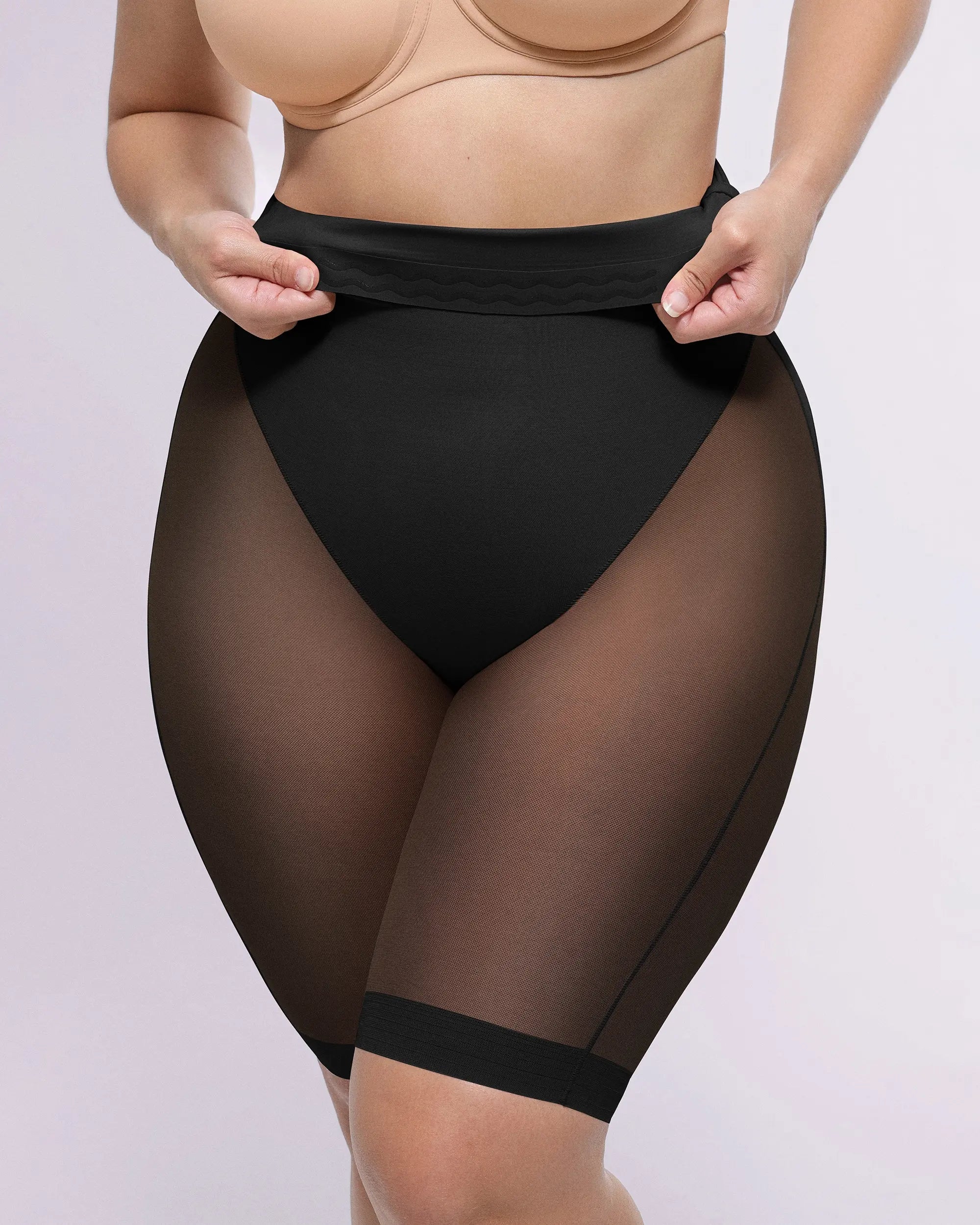 BOOT-YEAH™ MeshSmooth™ Butt-Lifting Above-Knee Shorts、mySite、bengalsvssteelers