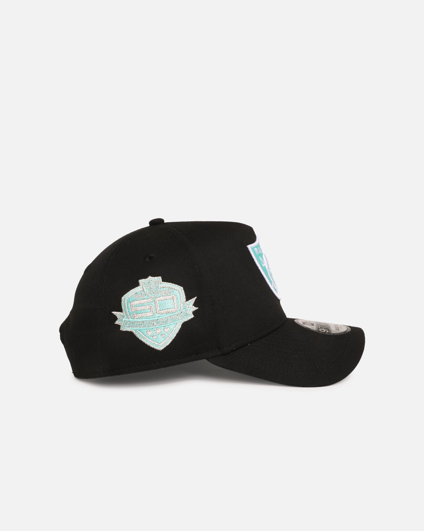 New Era Las Vegas Raiders 'Black Aqua' 9FORTY A-Frame Snapback Black/Aqua、mySite、zt4zffjzw