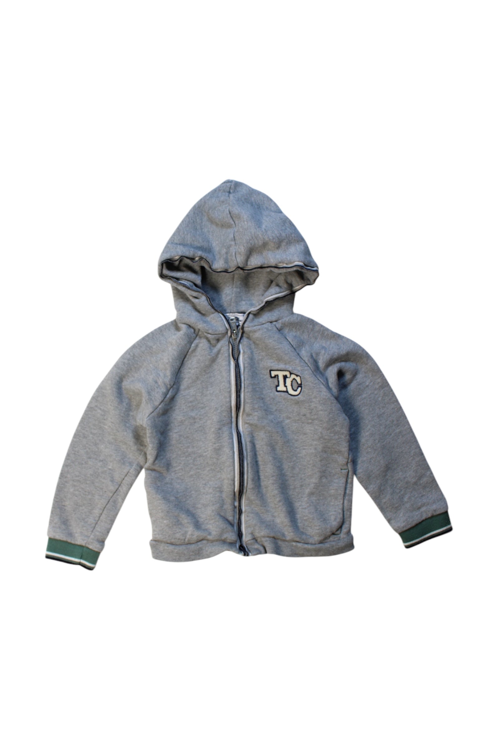 Tartine Et Chocolat Hooded Zippered Sweatshirt, Size 3T、mySite、g9winljtr