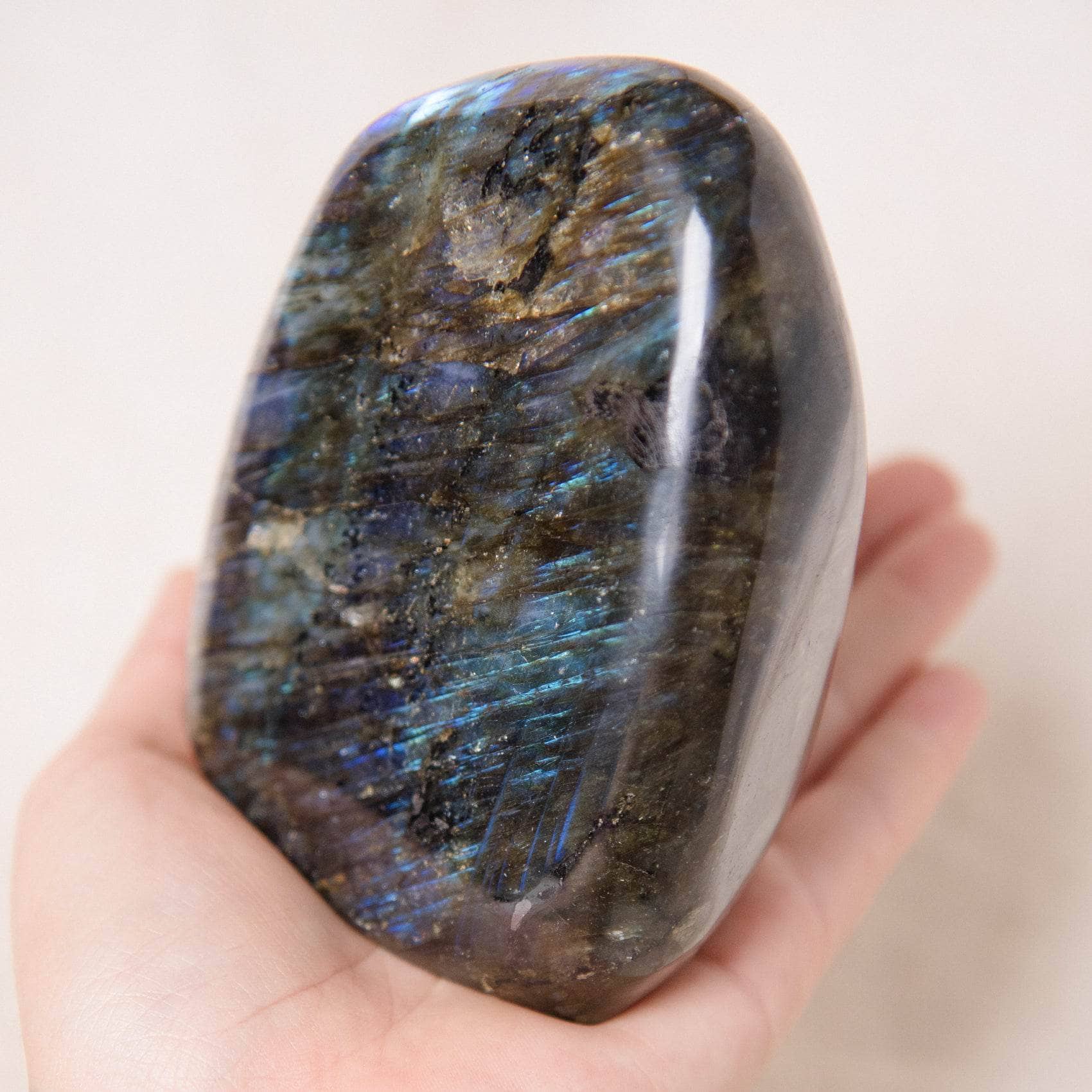 Labradorite Blue Flame Freeform - AAA Premium Quality、mySite、hinf8tx79