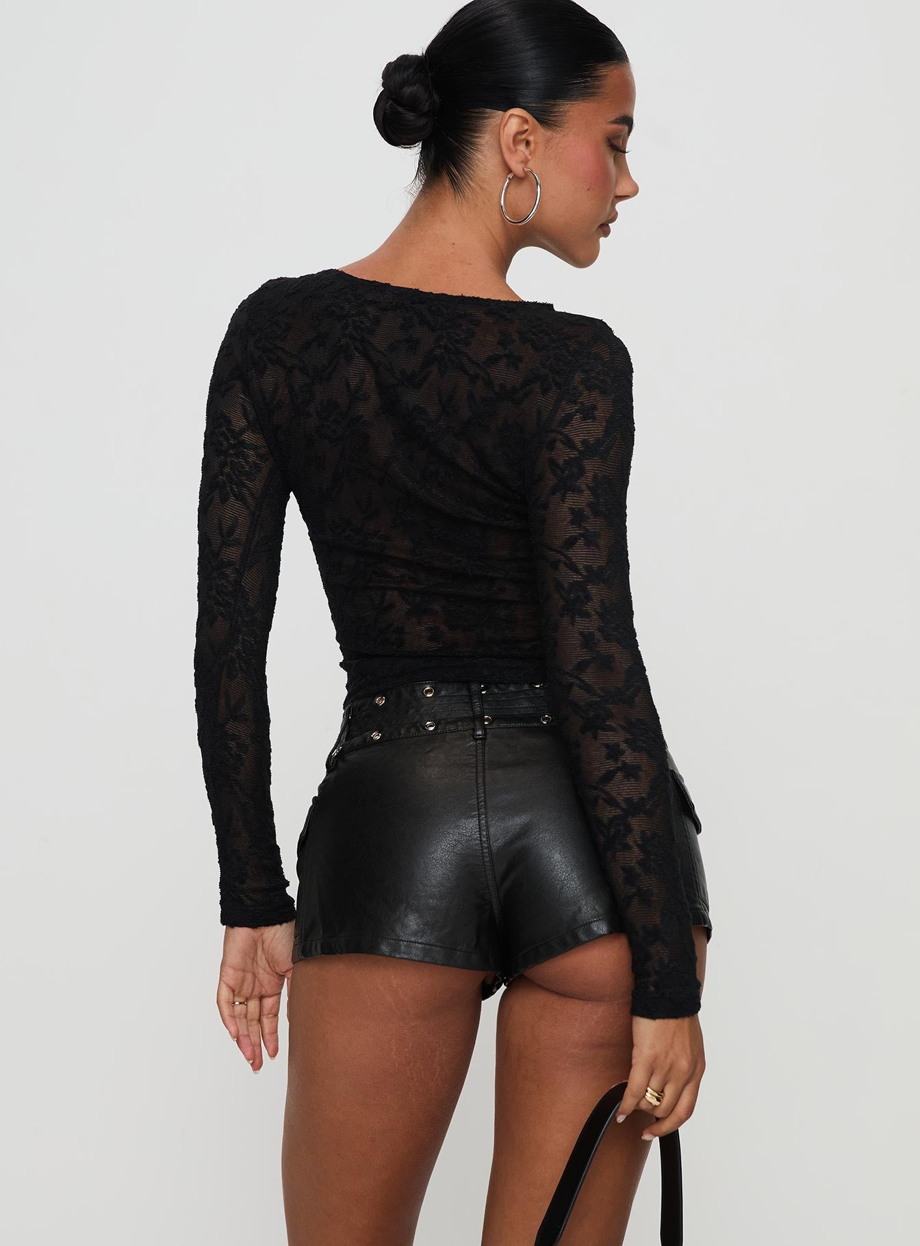 Born To Ride Shorts Washed Black、mySite、solidvoid