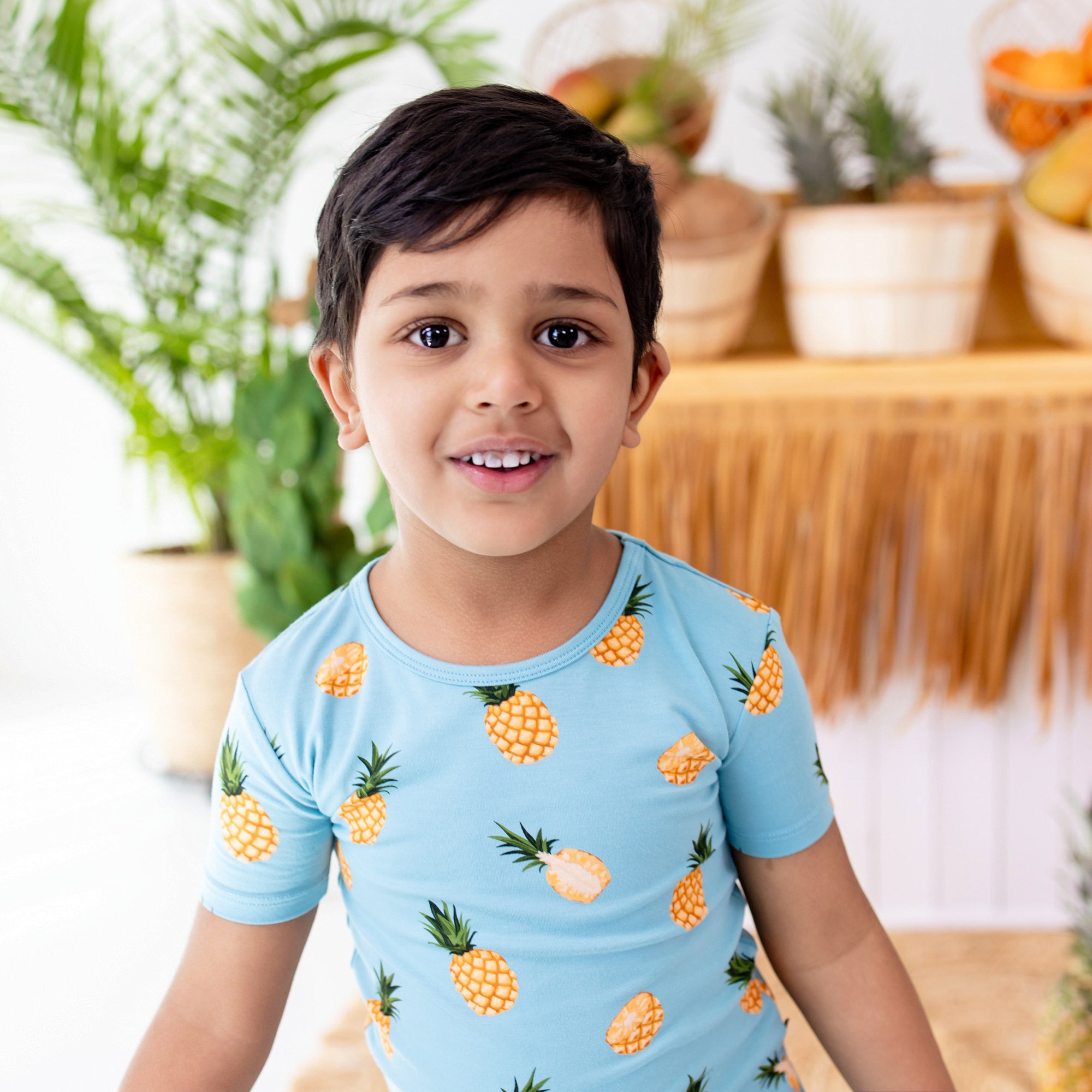  Short Sleeve Pajamas in Pineapple、mySite、layawaytickets