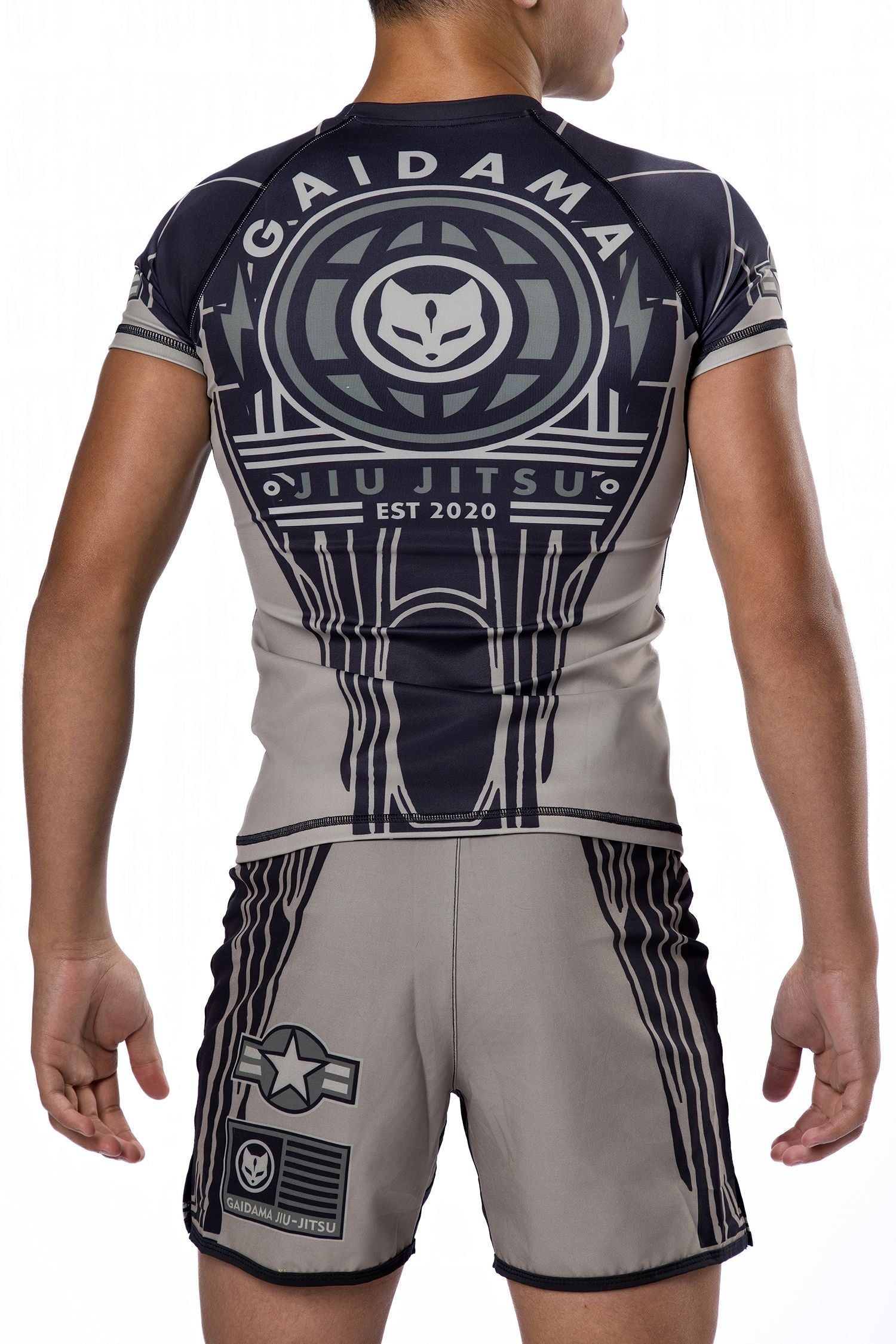 Youth Fighter Jett Jiu Jitsu Rashguard - Short Sleeve、mySite、gigharbornorthrealestate