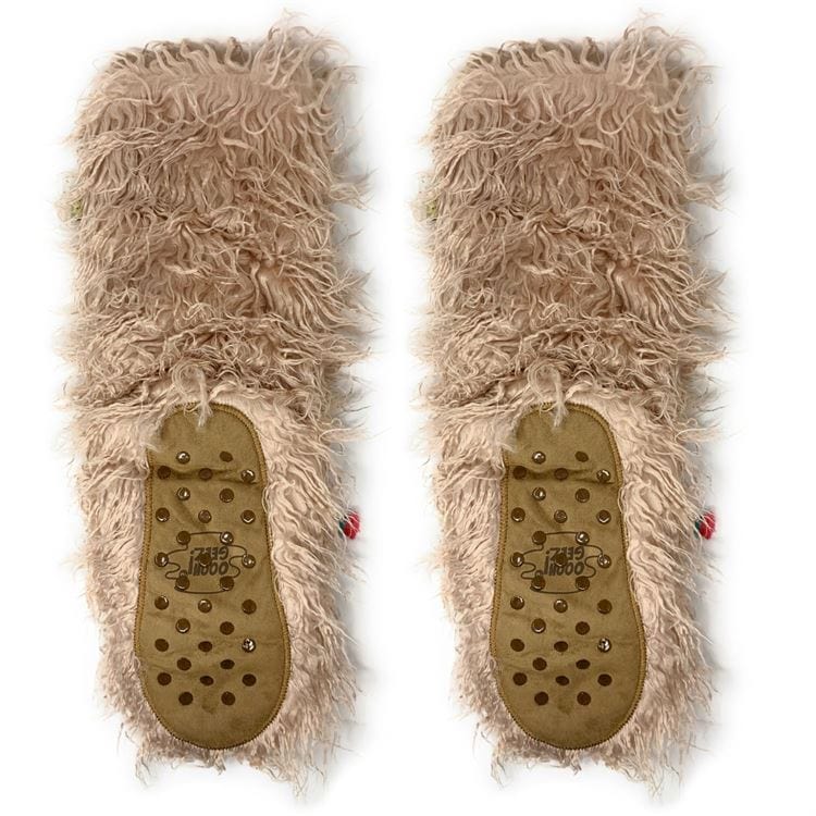 Plush Shaggy Llama Knee High Slipper Socks Beautiful, Cute, Luxurious! *、mySite、g9winljtr