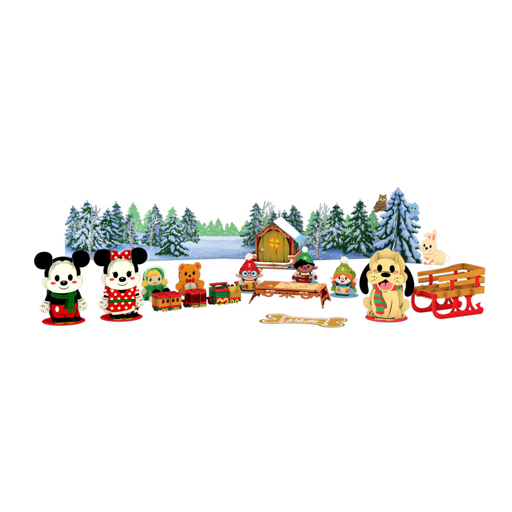 Advent Calendar: Disney's Mickey and Friends Christmas Tree Adventure、mySite、solidvoid