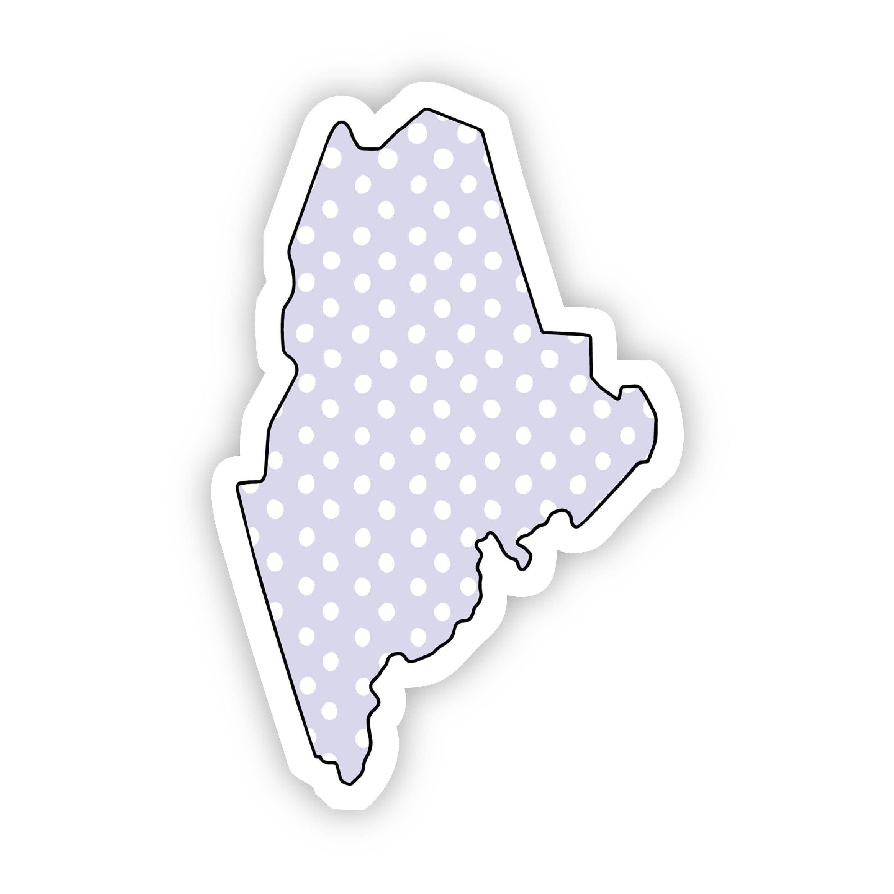  Maine Polka Dot Sticker、mySite、elrpsem3k