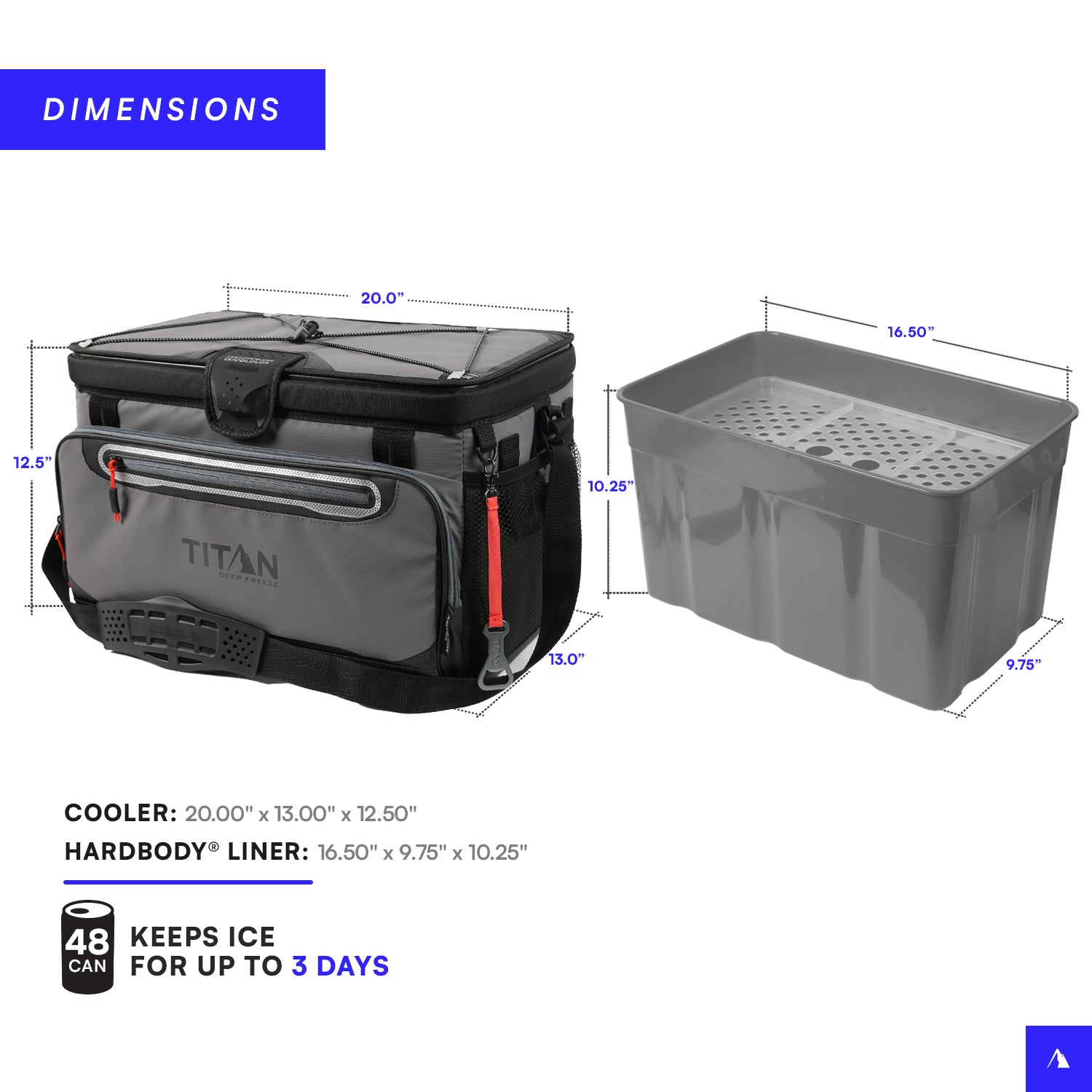 48 Can Zipperless HardBody® Cooler、mySite、noshort