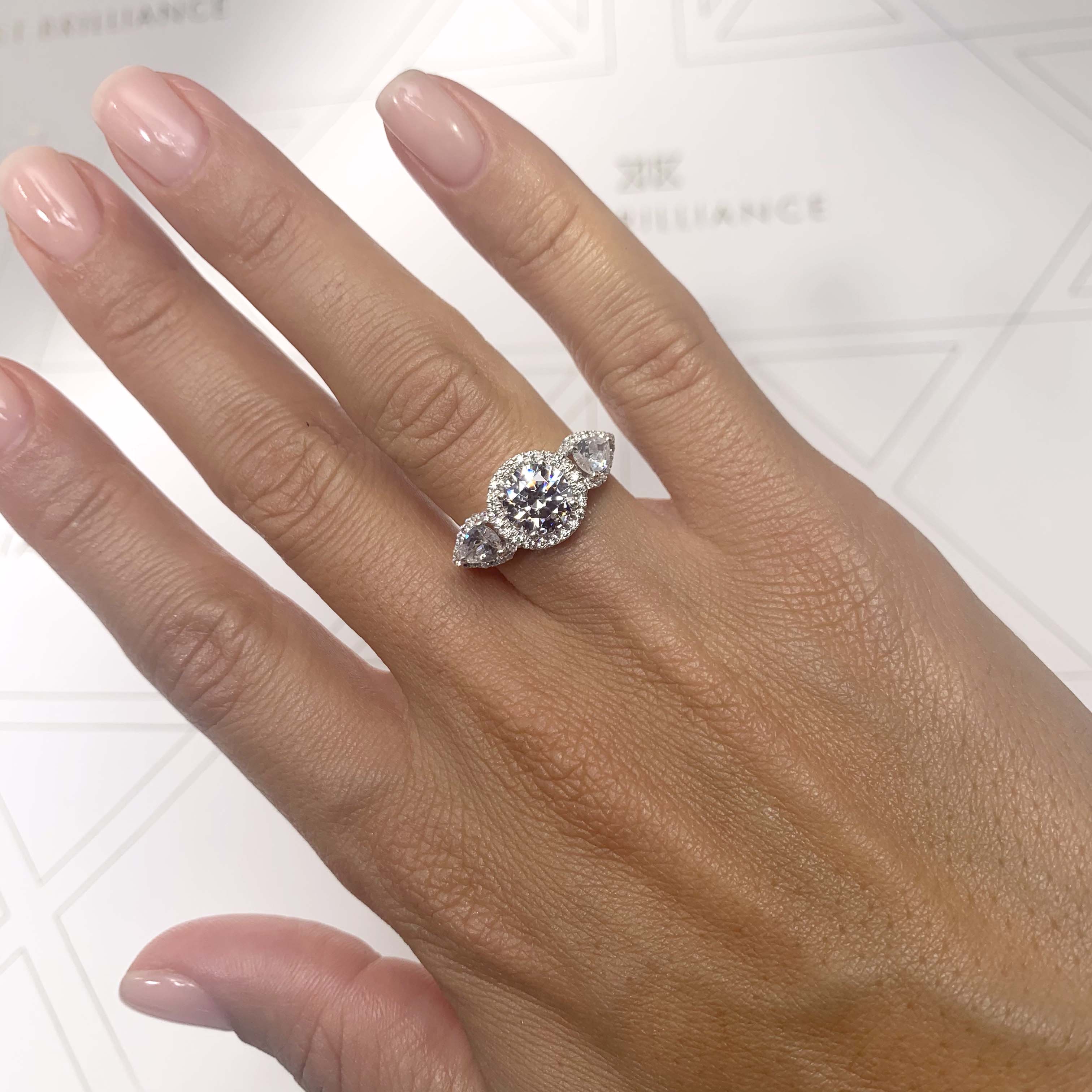 Glory Lab Grown Diamond Ring -Platinum、mySite、hinf8tx79
