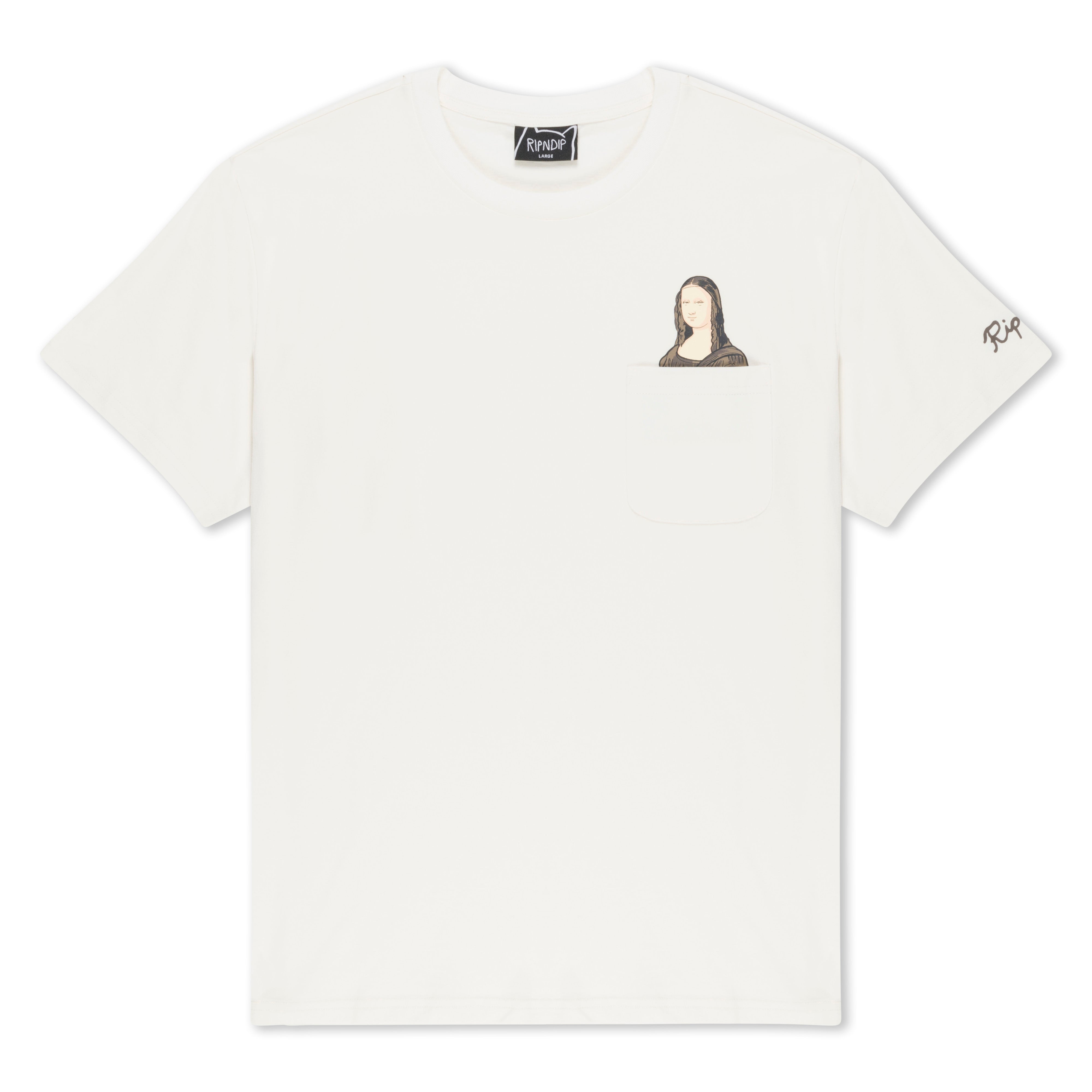 Nermalisa Pocket Tee (Bone)、mySite、merchandisen