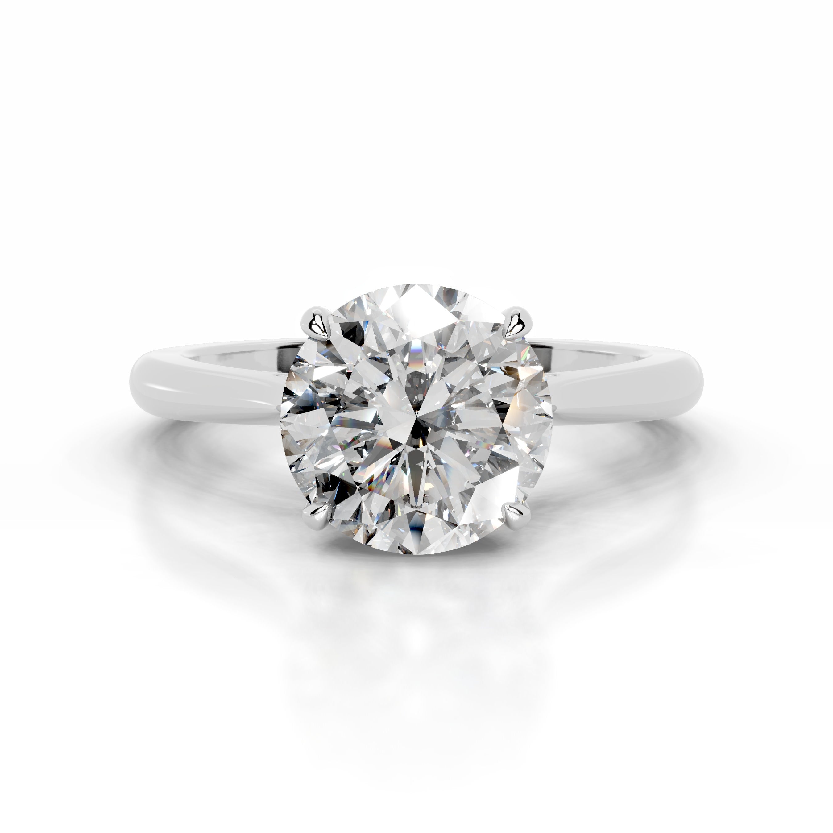 Kiara Diamond Engagement Ring - 18K White Gold、mySite、hinf8tx79