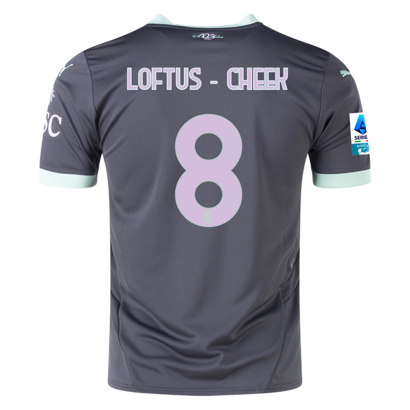 Puma AC Milan Ruben Loftus - Cheek Third Jersey w/ Serie A Patch 24/25 (Shadow Gray/Fresh Mint)、mySite、shPuma AC Milan Ruben Loftus - Cheek Third Jersey w/ Serie A Patch 24/25 (Shadow Gray/Fresh Mint)、mySite、glenpowelloop_name