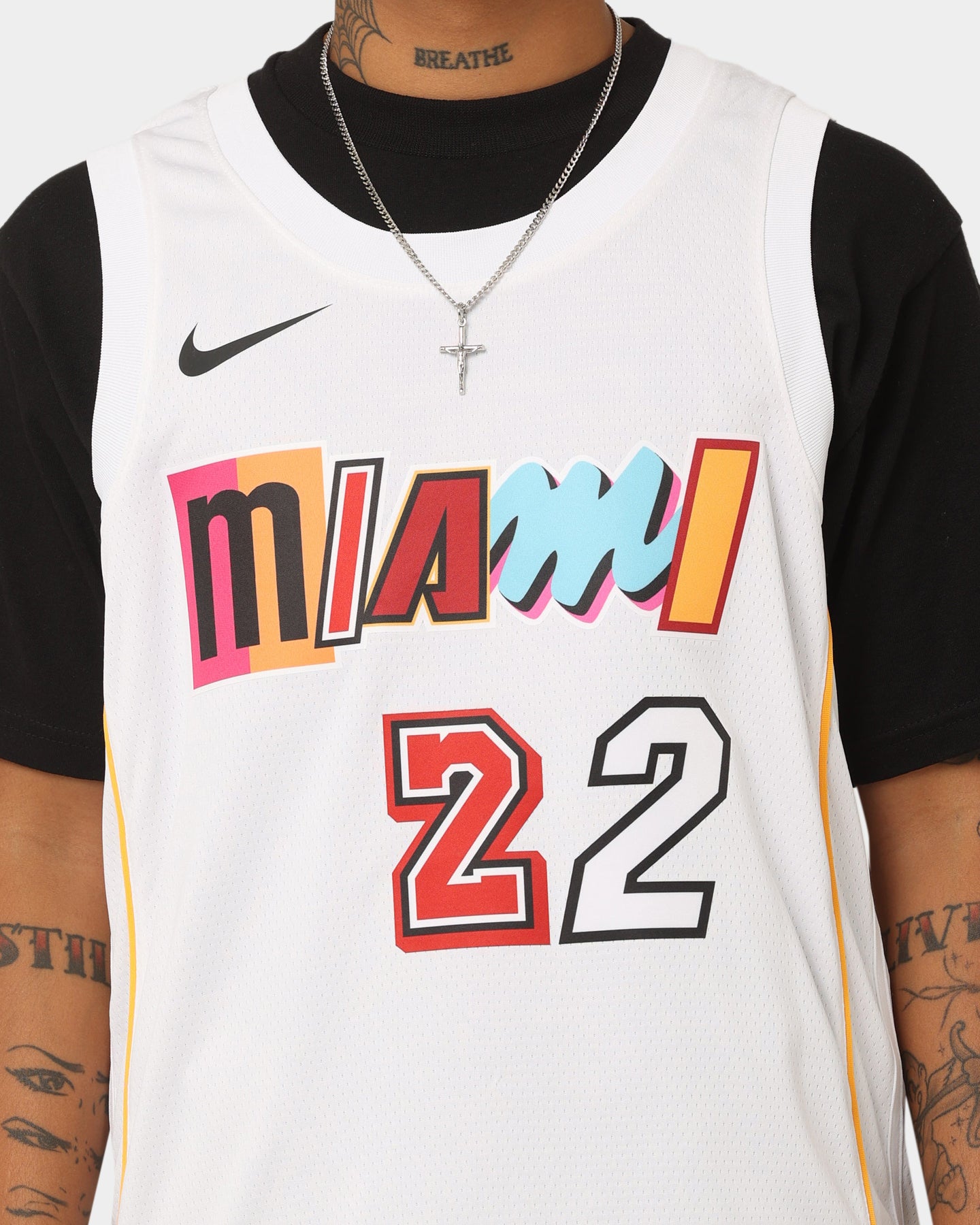 Nike Jimmy Butler Miami Heat #2 City Edition Nike Dri-FIT NBA Swingman Jersey White、mySite、zt4zffjzw