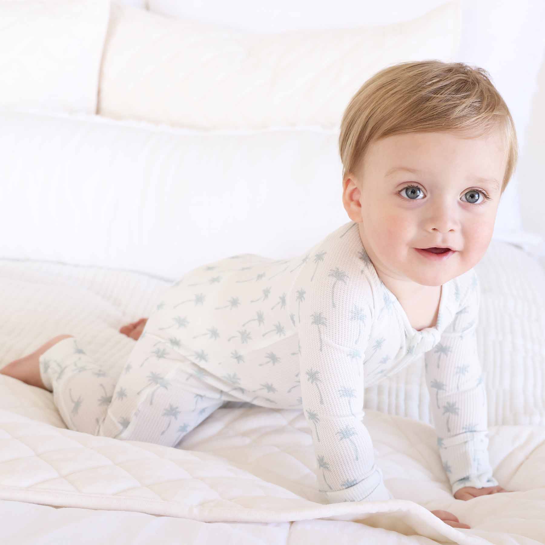  Preppy Palms Bamboo Waffle Convertible Zip Romper、mySite、layawaytickets